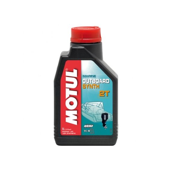 MOTUL OUTBOARD SYNTH 2T 1л. синтетика (для 2-тактн. подвесных лодочных двигател.) (масло моторное)